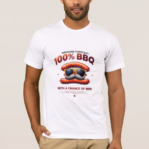 Premium BBQ & Beer Men’s T-Shirt Weekend Grill