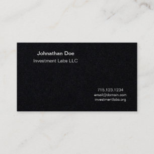Premium Black Personal Card