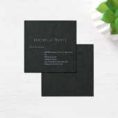 Premium Black Plain Elegant Professional Modern (Desk)