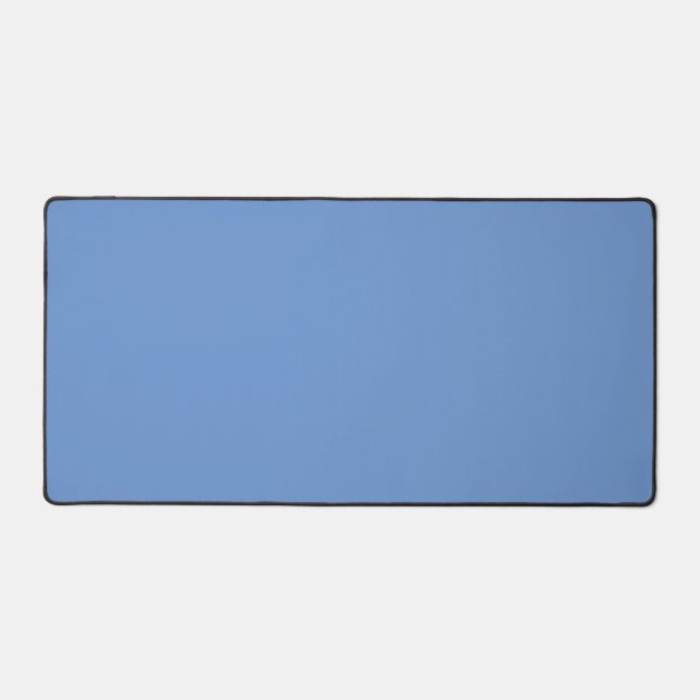 Premium Blue Gradient Minimalist Desk Mat (Front)