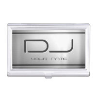Premium Brushed Stainless Steel Metal Music DJ