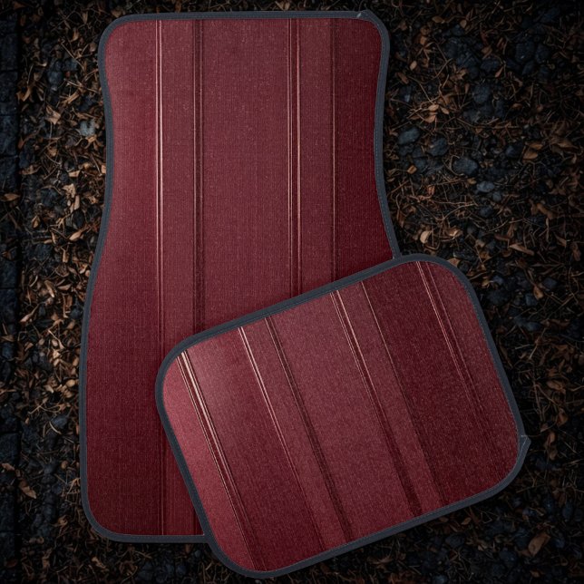 Premium Burgundy Car Mats Set (Creator Uploaded)