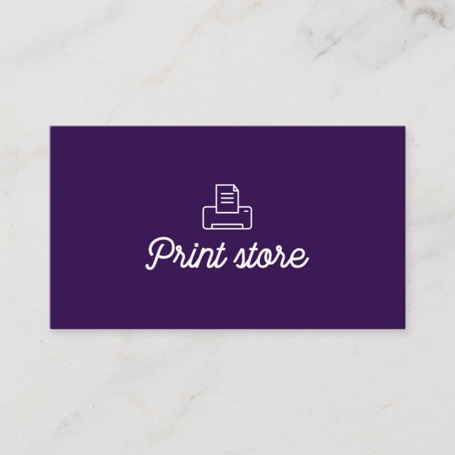 Premium Business Card (Front)