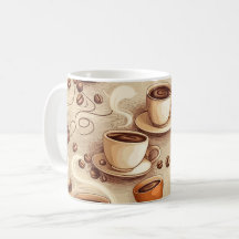Premium Coffee Lover Mug | Esthetic Wrap Design
