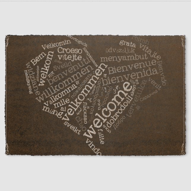 Premium Coir Doormat Fiber Doormat (Front)