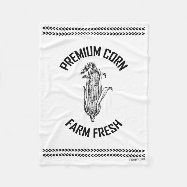 PREMIUM CORN FLEECE BLANKET (Front)