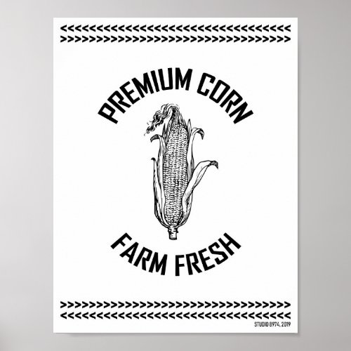 PREMIUM CORN POSTER