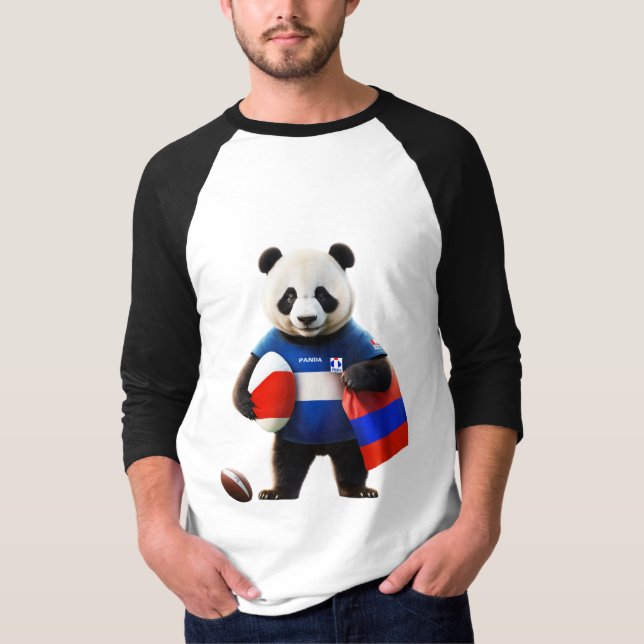 Premium Cotton Mountain Landscape T-Shirt  (Front)