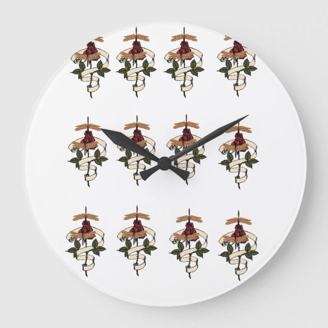 Premium Design  Large Clock (Front)