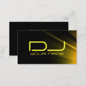 Premium DJ Business Card (Front/Back)