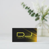 Premium DJ Business Card (Standing Front)