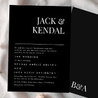 Premium Elegant | Editable Names Wedding Invitation