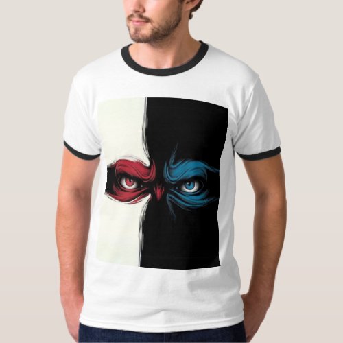 Premium Eyes T_Shirt A Vision of Style and Sophis T_Shirt