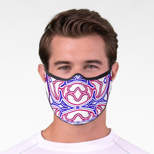 Premium Face Mask An elegant multicolor design  Premium Face Mask
