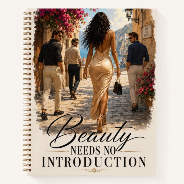 Premium Fashion Notebook (Front)