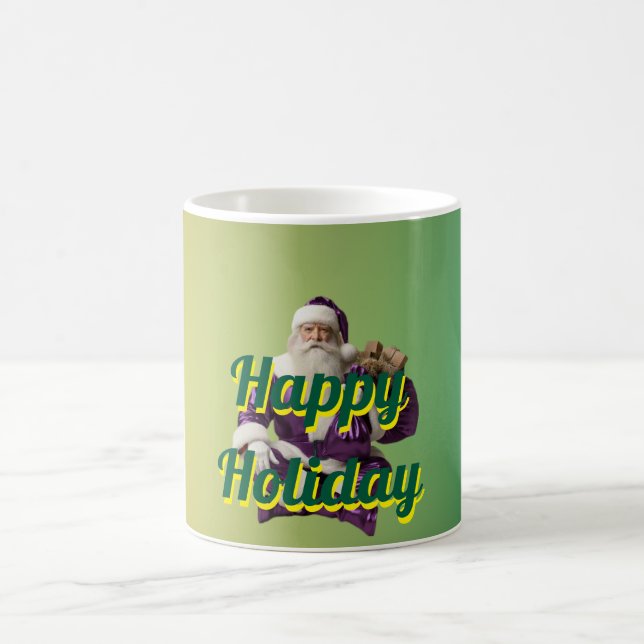 Premium Festive Coffee Mug - Modern Design  (Center)