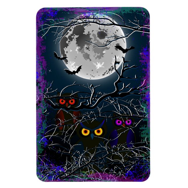 Premium Flexi Magnet  Happy Halloween (Vertical)
