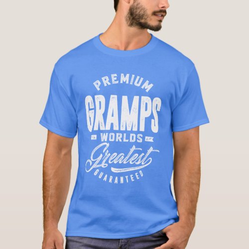Premium Gramps Gift T_Shirt