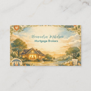 Premium Insurance Advisor Professional Business Card