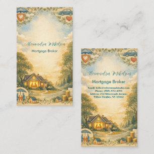 Premium Insurance Advisor Professional Business Card