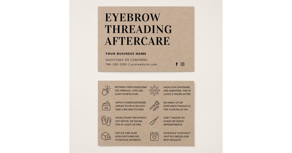 Eyebrow Threading Aftercare  Tips for Care After Threading