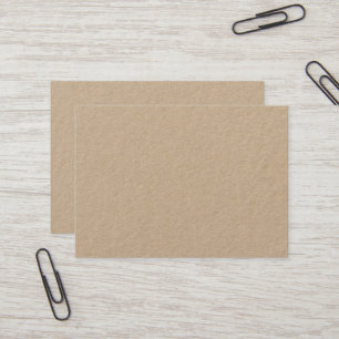 Premium Kraft Mighty Business Card