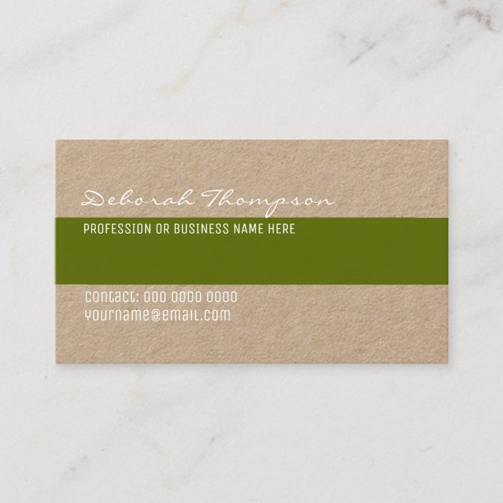 kraft paper green