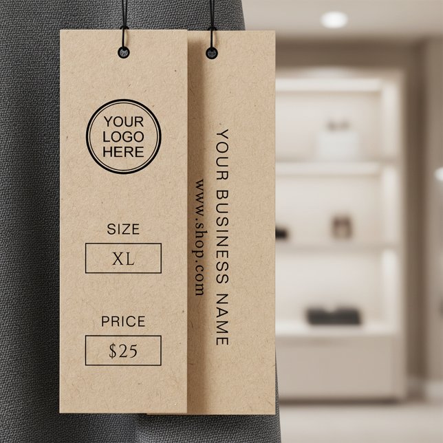 Premium Kraft Price Tag For Handmade Fashion (Creator Uploaded)