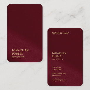 Premium Linen Ocean Japanese Size Gold Text Luxe Business Card