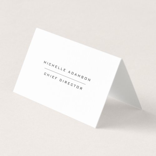Premium Linen Unique Special Black White Business Card