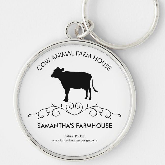 Premium Livestock Farm Keychain