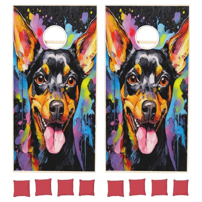 Premium Min Pin Cornhole Set (Set)