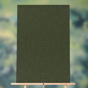 Premium Moss Green Noise Acrylic Sign – Customize