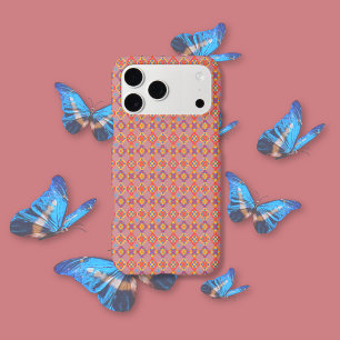 Premium Native American Geometric Floral Pattern iPhone 17 Pro Max Case