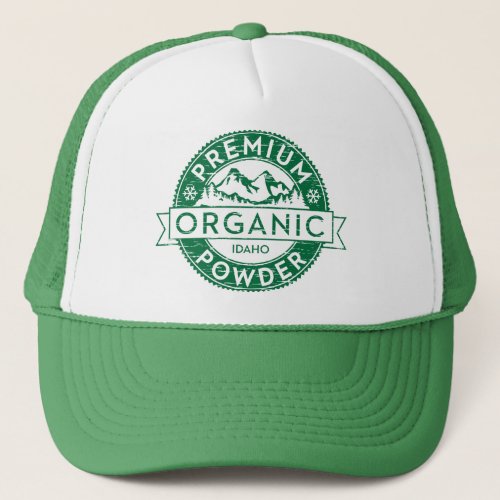 Premium Organic Idaho Powder Hat