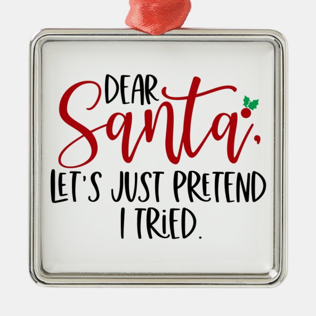 Premium  Ornament (Front)