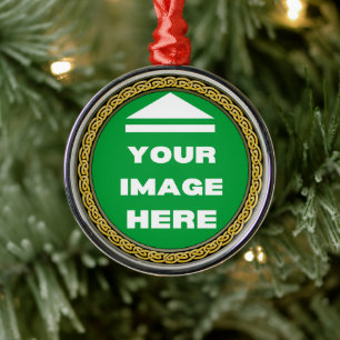 Premium Ornament - Personalized - Add Image / Text