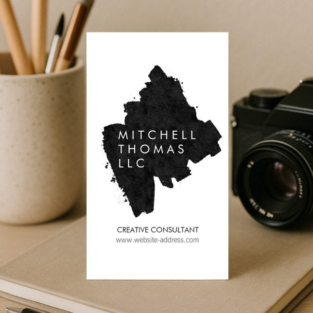 Premium Painted Black Brush Strokes Creative (Creator Uploaded)