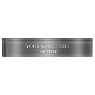 Premium Personalized Desk Name Plate