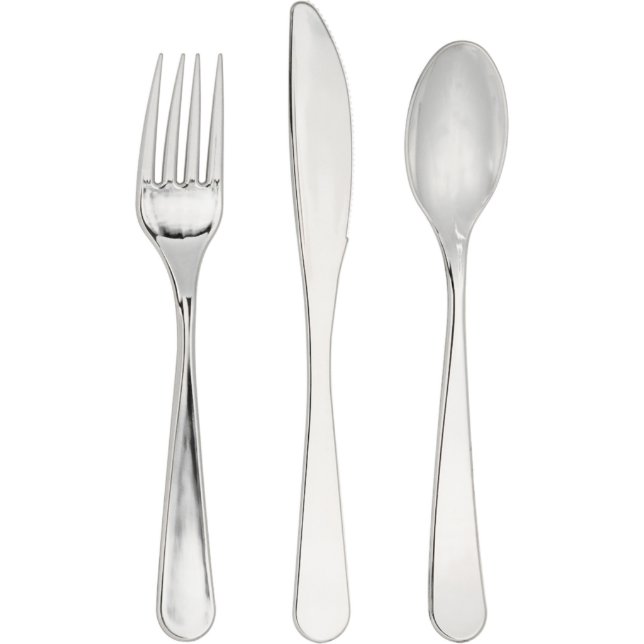 Premium Plastic Cutlery (Front)
