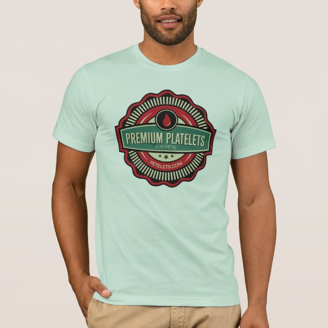 Premium Platelets T-Shirt (Front)