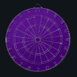 Premium Purple Dartboard for Precision Play<br><div class="desc">Elevate your dart-playing experience with this striking purple dartboard, designed for enthusiasts and casual players alike. The vibrant purple backdrop ensures maximum visibility, while the sturdy wire frame and durable construction provide an accurate and reliable target for every throw. Whether you're hosting a friendly competition or practicing your aim, this...</div>