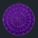 Premium Purple Dartboard for Precision Play<br><div class="desc">Elevate your dart-playing experience with this striking purple dartboard, designed for enthusiasts and casual players alike. The vibrant purple backdrop ensures maximum visibility, while the sturdy wire frame and durable construction provide an accurate and reliable target for every throw. Whether you're hosting a friendly competition or practicing your aim, this...</div>