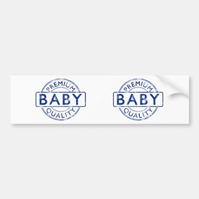 Premium Quality Baby Bumper Sticker