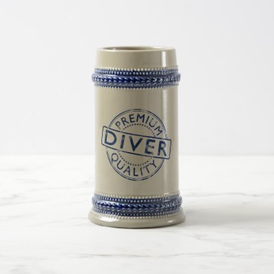 Premium Quality Diver Beer Stein
