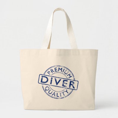Premium Quality Diver Large Tote Bag