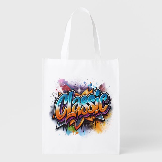 Premium Quality Grocery Bag (Front)