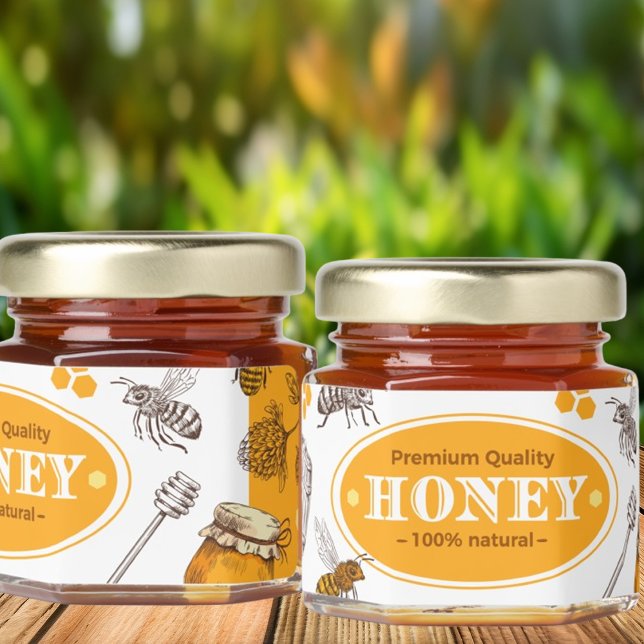 Premium Quality Honey - Elegant Honey Jar Favors (Creator Uploaded)