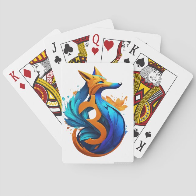 Premium quality pati poker cards (Back)