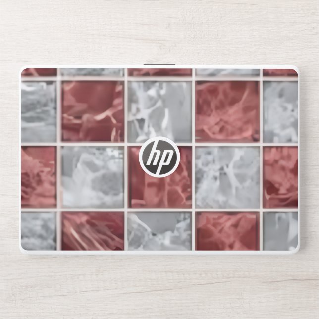 Premium quality vinyl material  Waterproof & scrat HP Laptop Skin (Front)